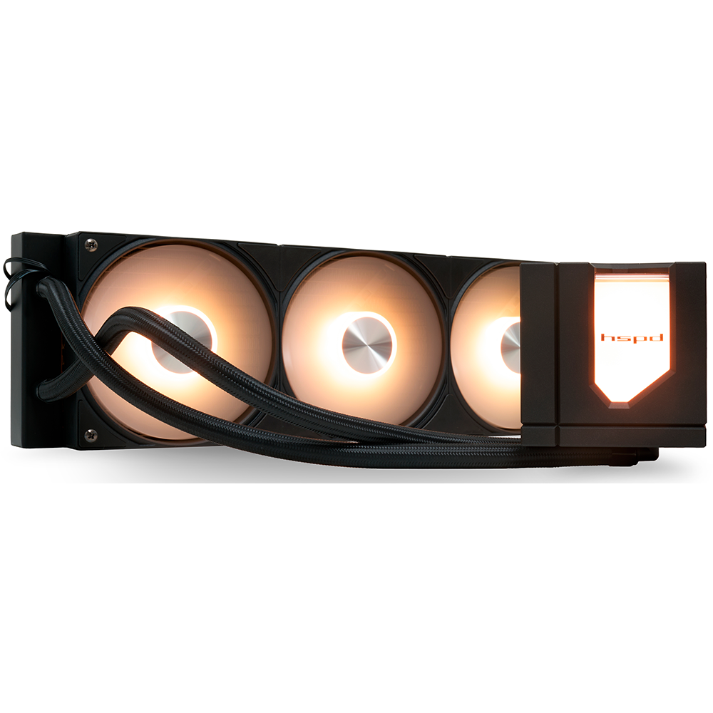 Система жидкостного охлаждения HSPD W1360 ARGB Black - W1360-BKAA