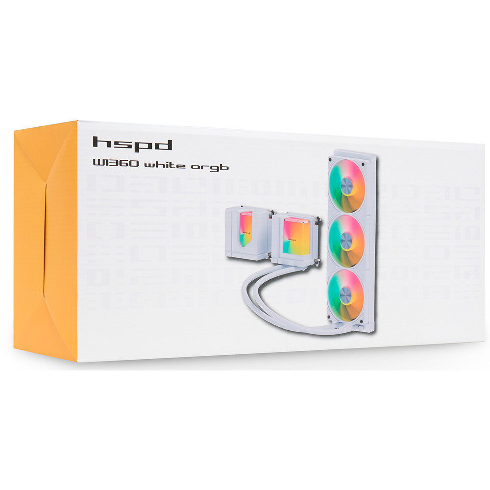 Система жидкостного охлаждения HSPD W1360 ARGB White - W1360-WHAA - фото 5