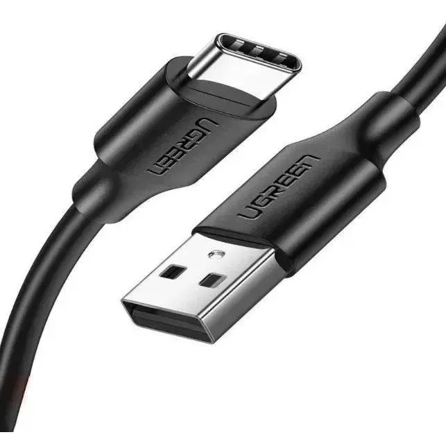 Кабель USB - USB Type-C, 0.25м, UGREEN US287 Black - 60114 - фото 2