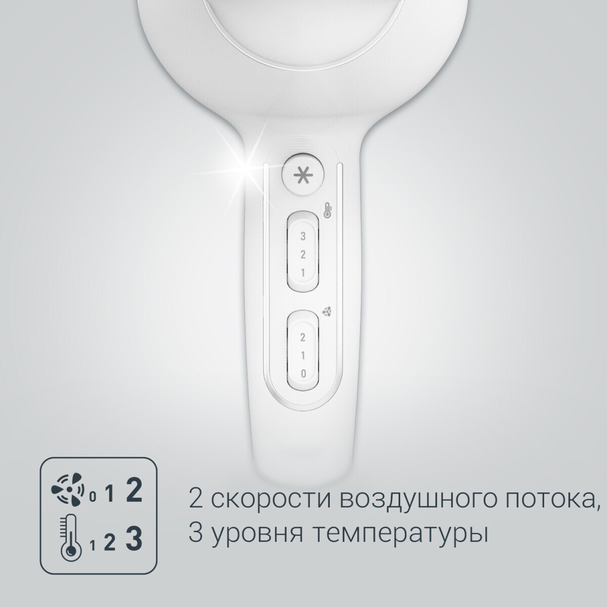 Фен Rowenta CV6130F0 - фото 2