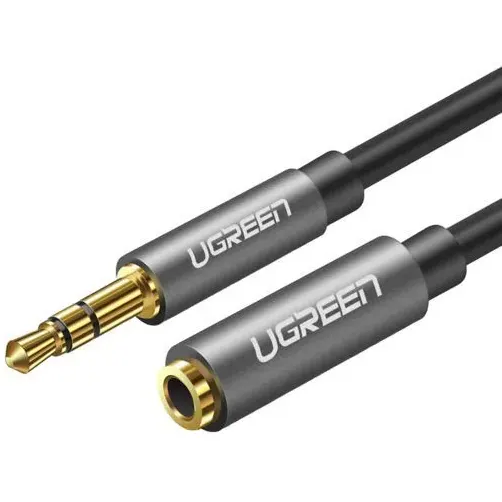 Кабель удлинительный 3.5 Jack (M) - 3.5 Jack (F), 0.5м, UGREEN AV118