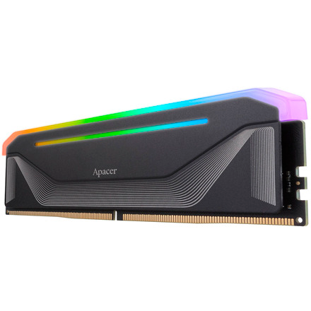 Оперативная память 64Gb DDR5 6400MHz Apacer NOX RGB (AH5U64G64C652NBAA-2) (2x32Gb KIT) - фото 3