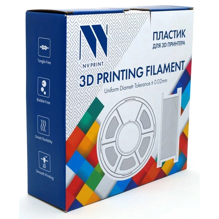 Пластик для 3D принтера NV Print NV-3D-PLA-SKIN