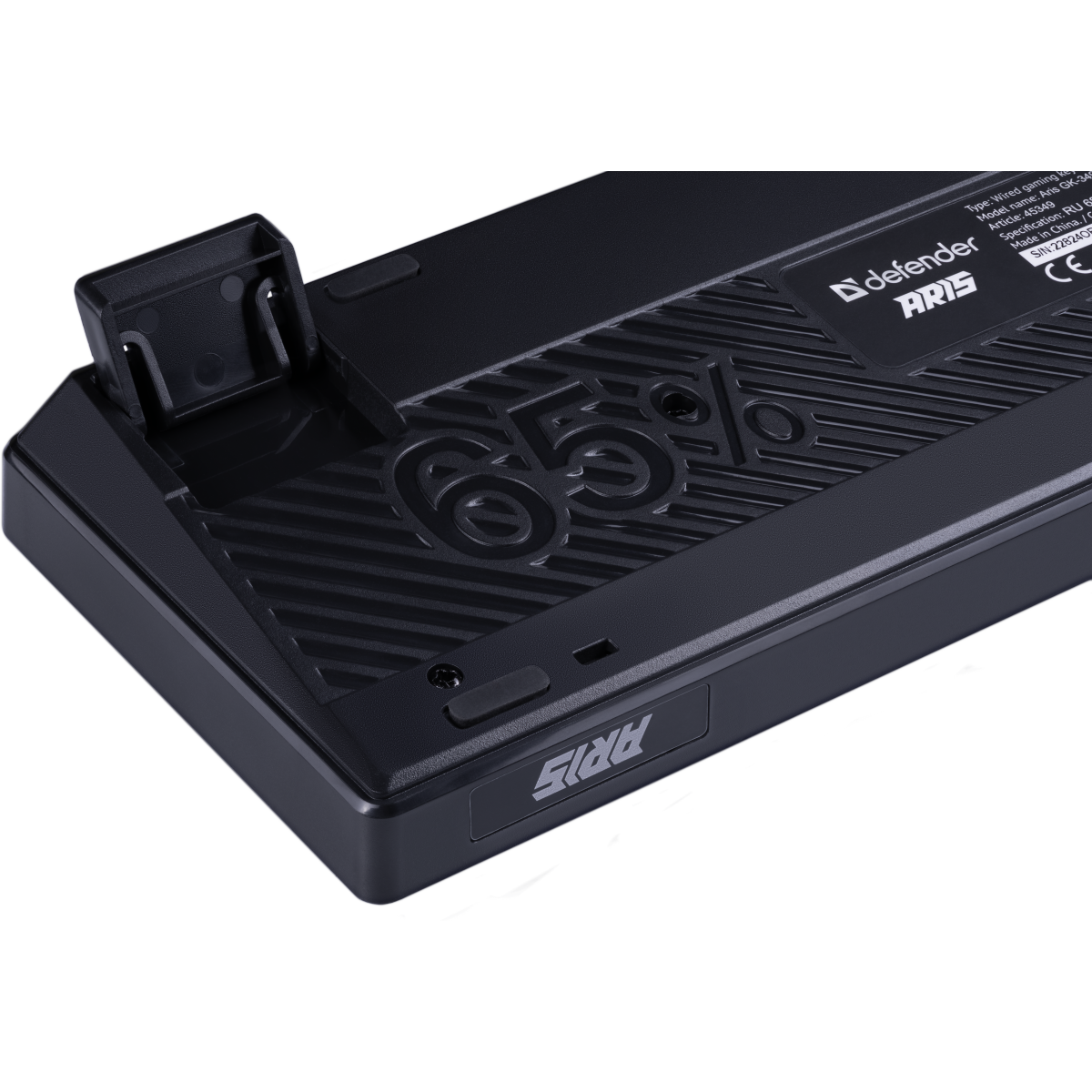 Клавиатура Defender Aris GK-349 White/Black (45349) - фото 9