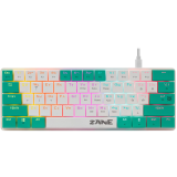 Клавиатура Defender Zane GK-089 White/Green (45089)