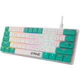 Клавиатура Defender Zane GK-089 White/Green (45089)