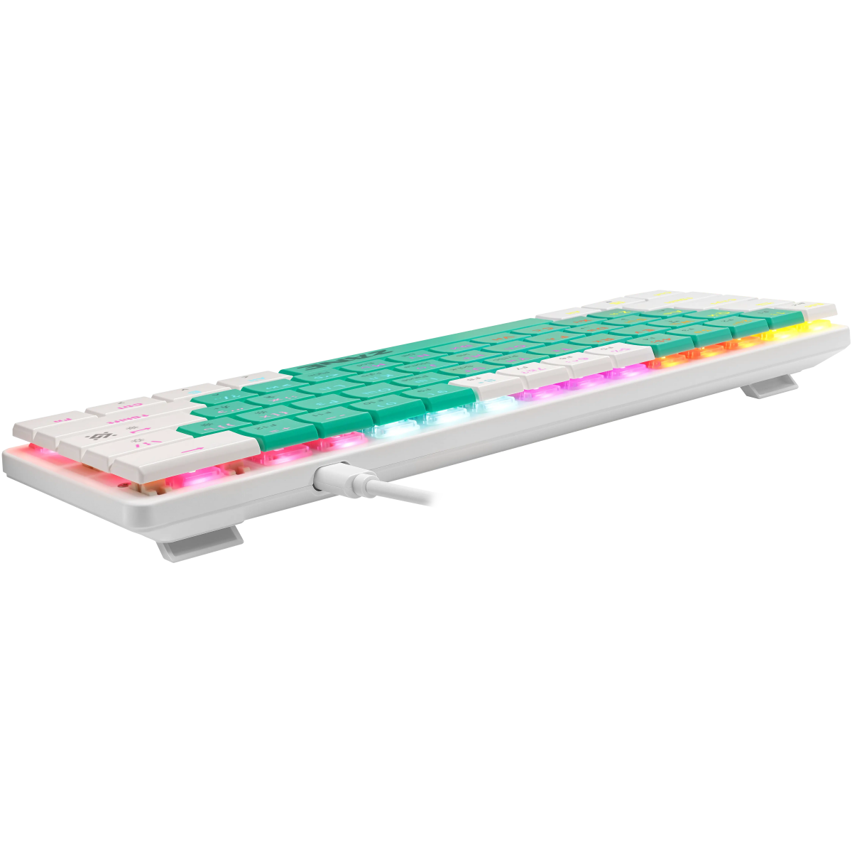 Клавиатура Defender Zane GK-089 Green/White (45087) - фото 5