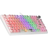 Клавиатура Defender Icebone GK-354 Transparent White (45354)
