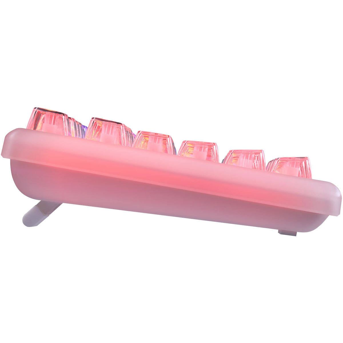 Клавиатура Defender Icebone GK-354 Transparent White (45354) - фото 5