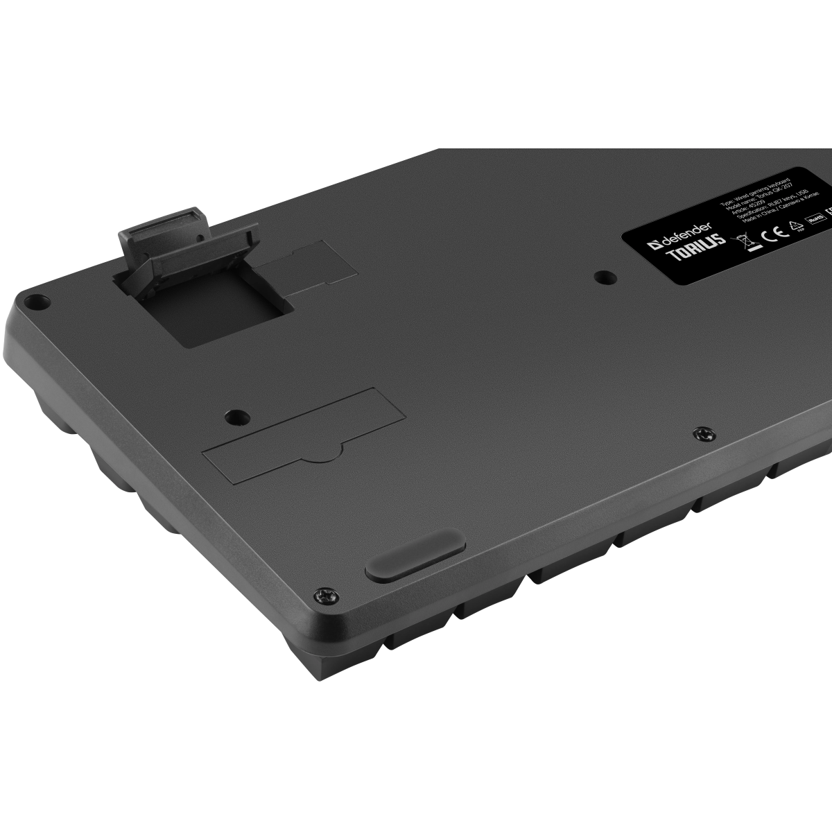 Клавиатура Defender Torius GK-207 Black (45209) - фото 6