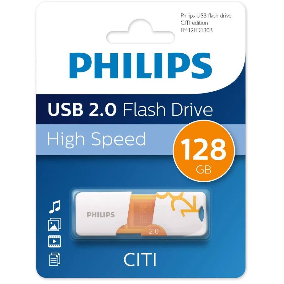 USB Flash накопитель 128Gb Philips CITI2.0 - FM12FD130B/97