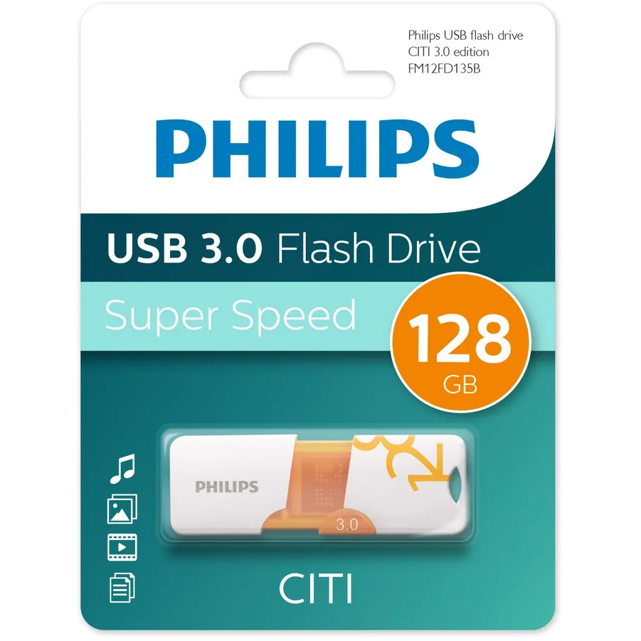 USB Flash накопитель 128GB Philips CITI3.0