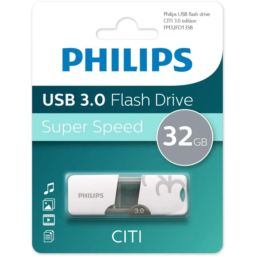 USB Flash накопитель 32Gb Philips CITI3.0 - FM32FD135B/97