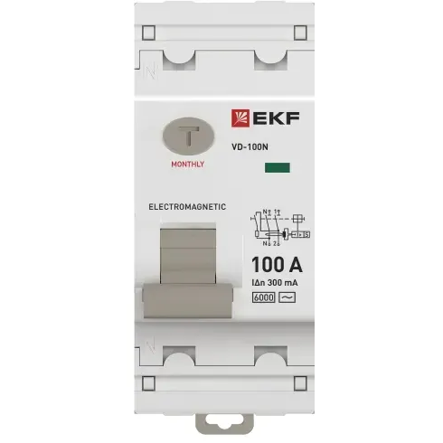 Выключатель дифференциального тока (УЗО) EKF E1026M100300