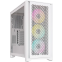 Корпус Corsair iCUE 4000D RGB Airflow White (CC-9011241-WW)