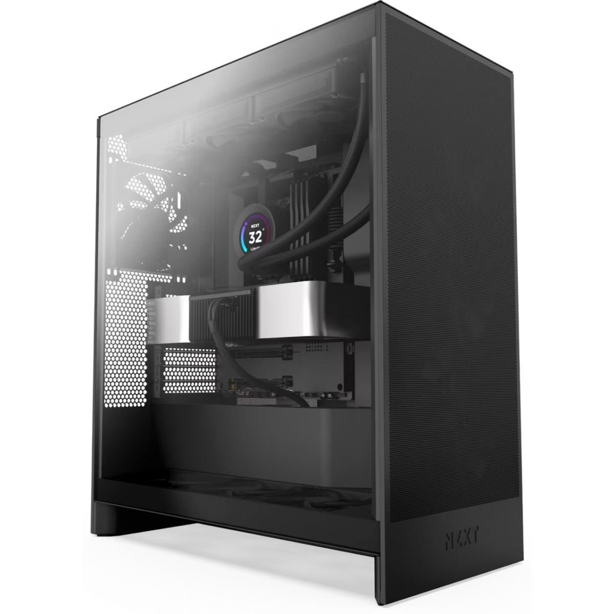 Корпус NZXT H7 Flow Black - CM-H72FB-01
