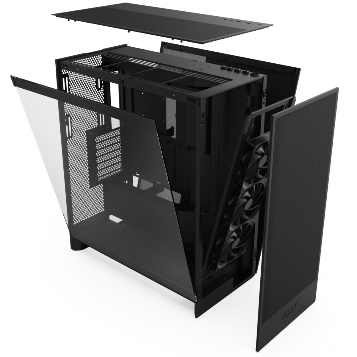 Корпус NZXT H7 Flow Black - CM-H72FB-01 - фото 6