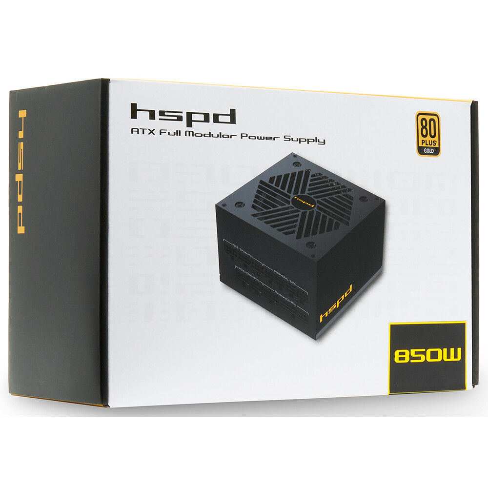 Блок питания 850W HSPD HSK-850GF-BK - фото 6