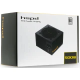 Блок питания 500W HSPD HSK-500WN-BK