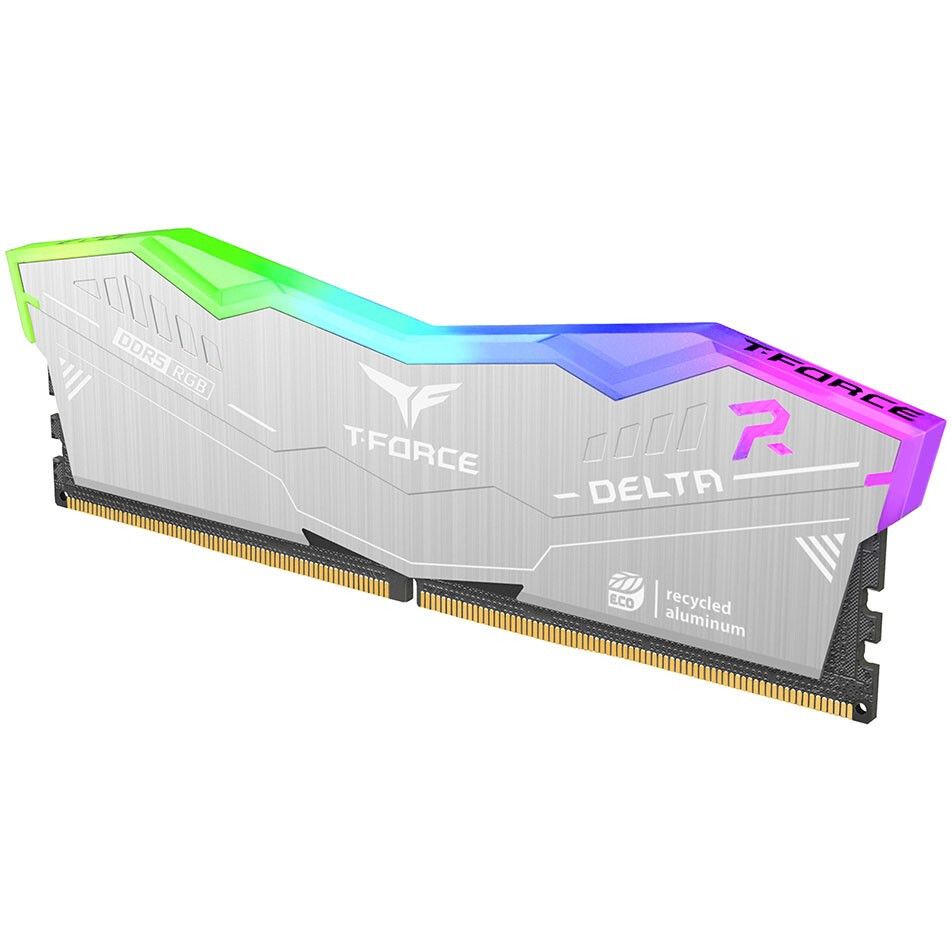 Оперативная память 64Gb DDR5 6000MHz Team T-Force Delta RGB ECO (FF2D564G6000HC38JDC01) (2x32Gb KIT) - фото 3