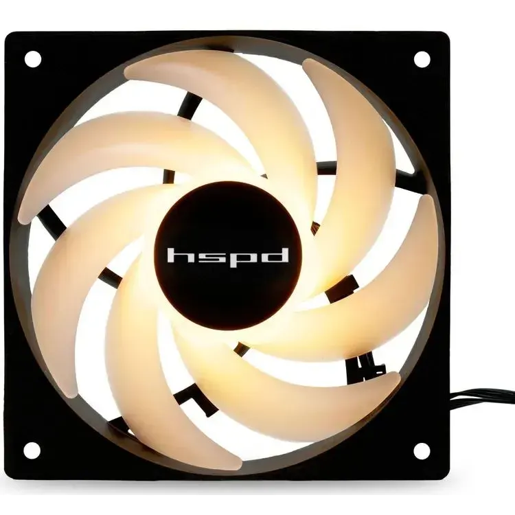 Вентилятор для корпуса HSPD M1 Black - M1-1201BK-ARGB