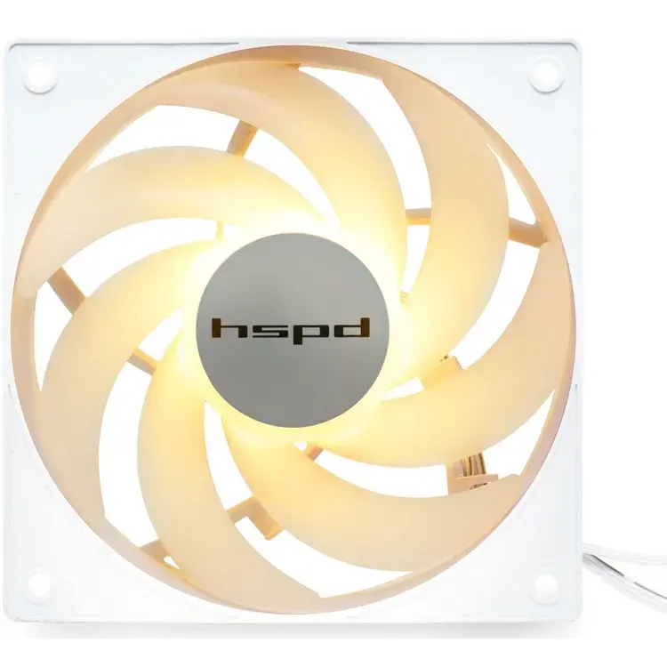 Вентилятор для корпуса HSPD M1 White - M1-1201WH-ARGB