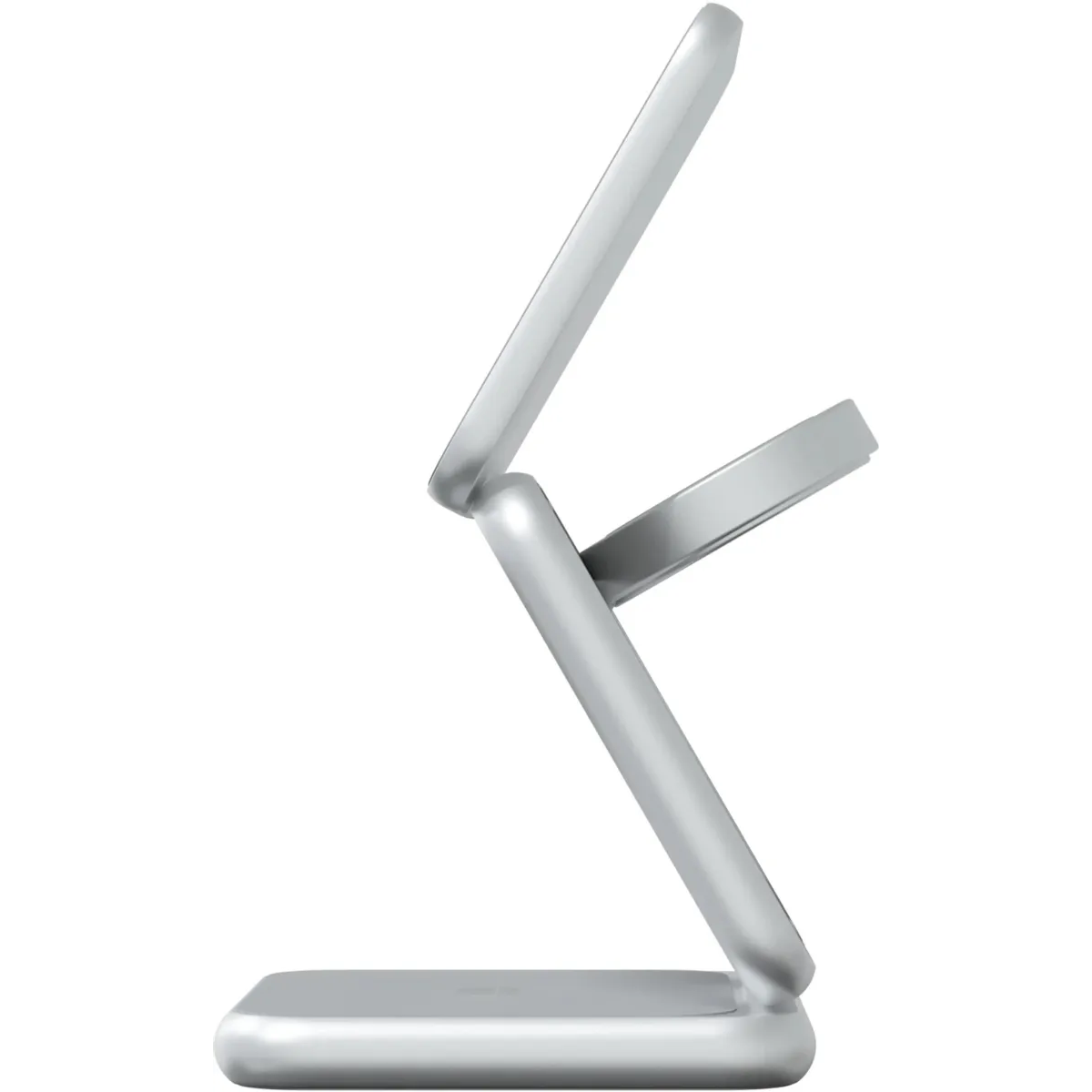 Беспроводное зарядное устройство Magssory Fold Pro Silver - WCH063S - фото 5