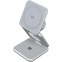 Беспроводное зарядное устройство Magssory Fold Pro Silver - WCH063S - фото 2