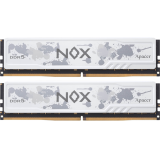 Оперативная память 32Gb DDR5 6800MHz Apacer NOX White (AH5U32G68C642MWAA-2) (2x16Gb KIT)