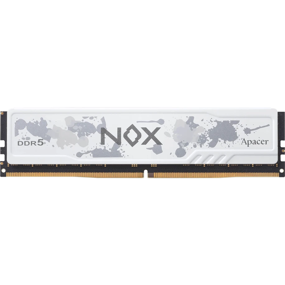 Оперативная память 32Gb DDR5 6800MHz Apacer NOX White (AH5U32G68C642MWAA-2) (2x16Gb KIT) - фото 2