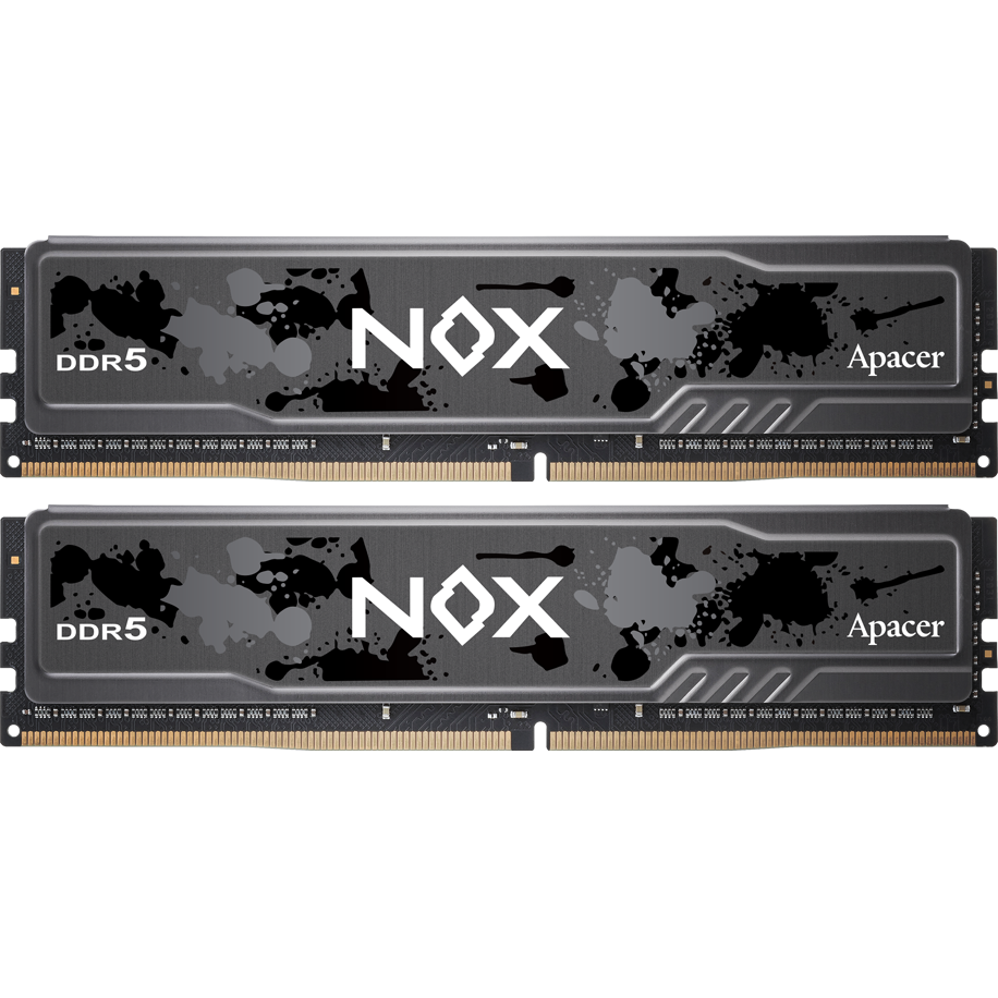 Оперативная память 64Gb DDR5 6000MHz Apacer NOX Black (AH5U64G60C622MBAA-2) (2x32Gb KIT)