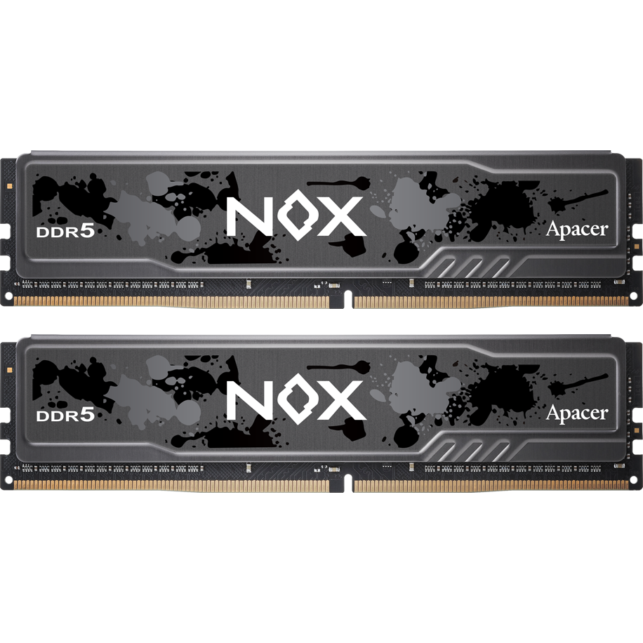Оперативная память 64Gb DDR5 6400MHz Apacer NOX Black (AH5U64G64C552MBAA-2) (2x32Gb KIT)