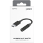 Переходник USB Type-C - 3.5 Jack, PERO AD09 Black - фото 2