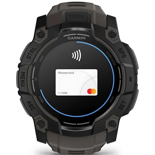 Умные часы Garmin Instinct 3 50mm AMOLED Black - 010-03020-00 - фото 5