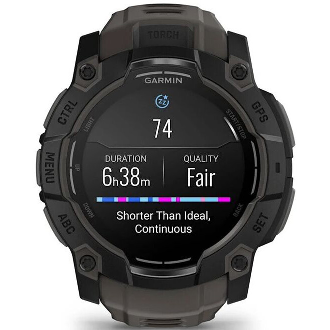 Умные часы Garmin Instinct 3 50mm AMOLED Black - 010-03020-00 - фото 7