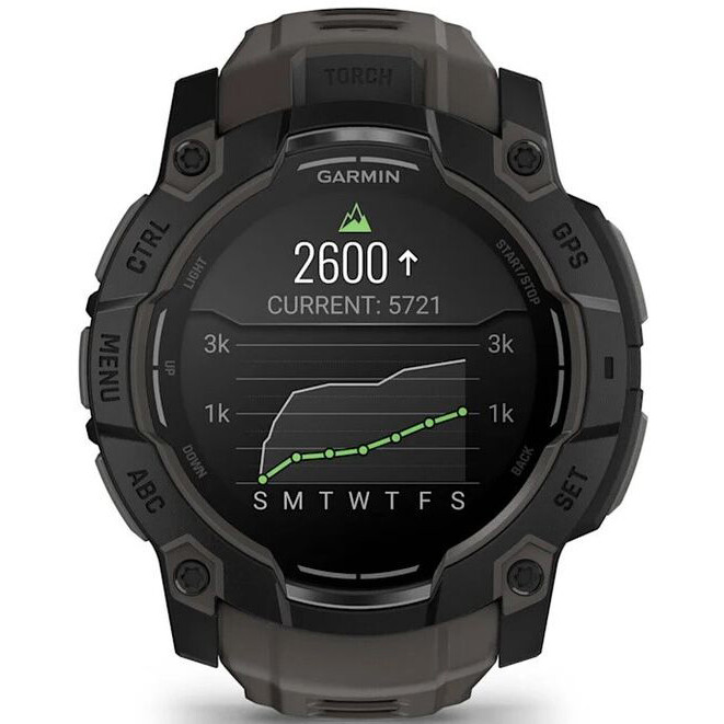 Умные часы Garmin Instinct 3 50mm AMOLED Black - 010-03020-00 - фото 8