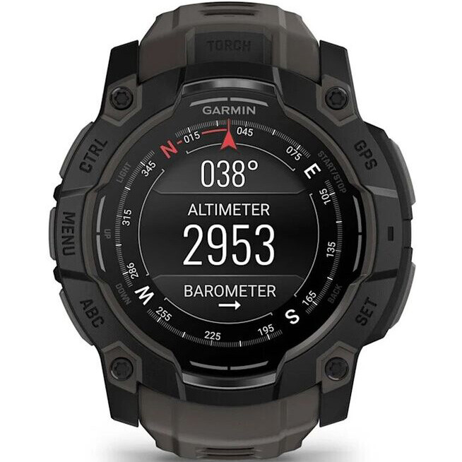 Умные часы Garmin Instinct 3 50mm AMOLED Black - 010-03020-00 - фото 9