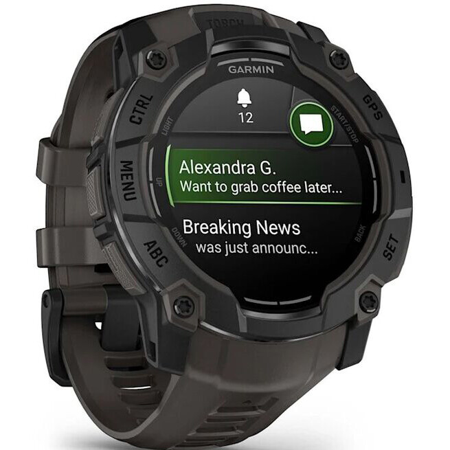 Умные часы Garmin Instinct 3 50mm AMOLED Black - 010-03020-00 - фото 15