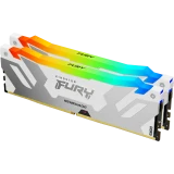 Оперативная память 32Gb DDR5 8000MHz Kingston Fury Renegade White RGB (KF580C38RWAK2-32) (2x16Gb KIT)