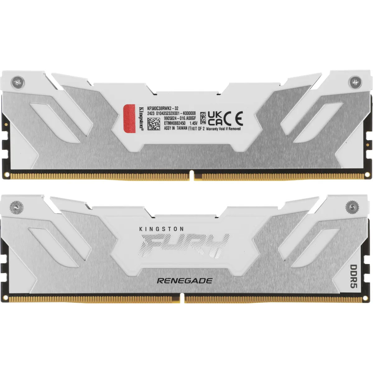 Оперативная память 32Gb DDR5 8000MHz Kingston Fury Renegade (KF580C38RWK2-32) (2x16Gb KIT) - фото 4