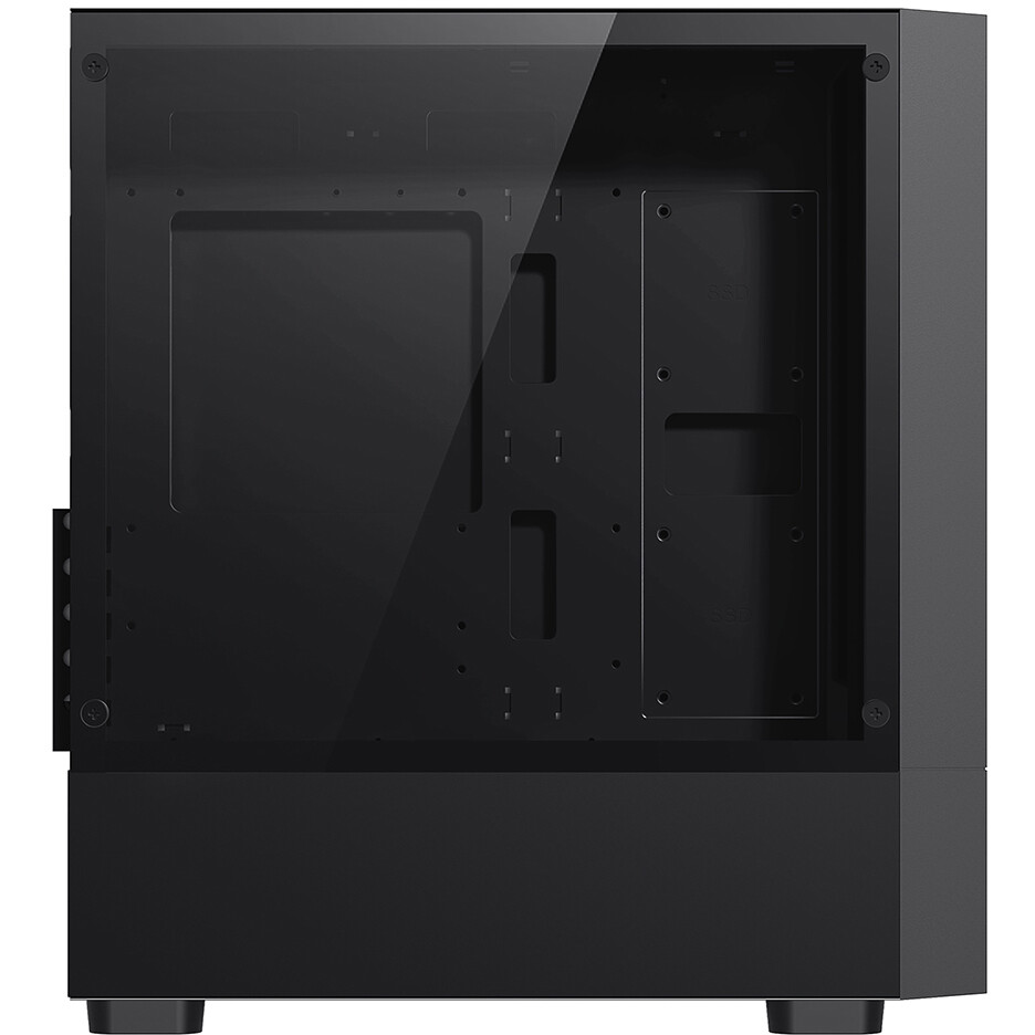 Корпус XASTRA A401M 4FRGB Black - A401M-4FC12F-BK - фото 5