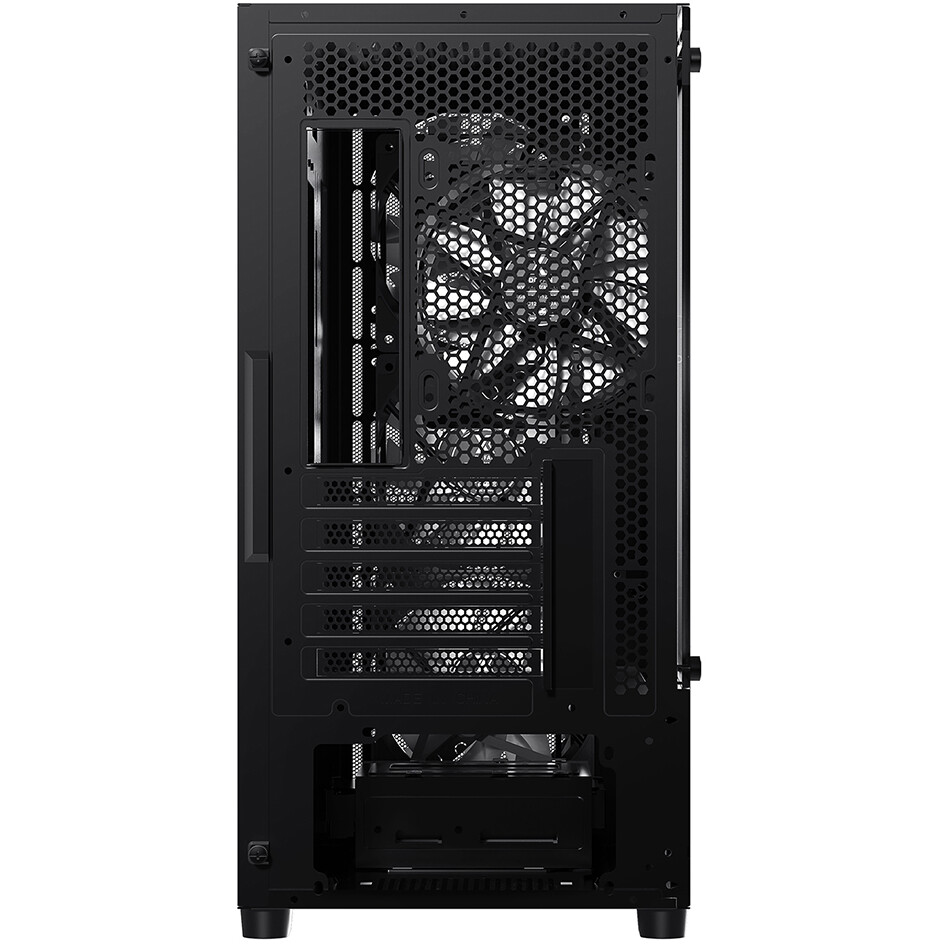 Корпус XASTRA A401M 4FRGB Black - A401M-4FC12F-BK - фото 6