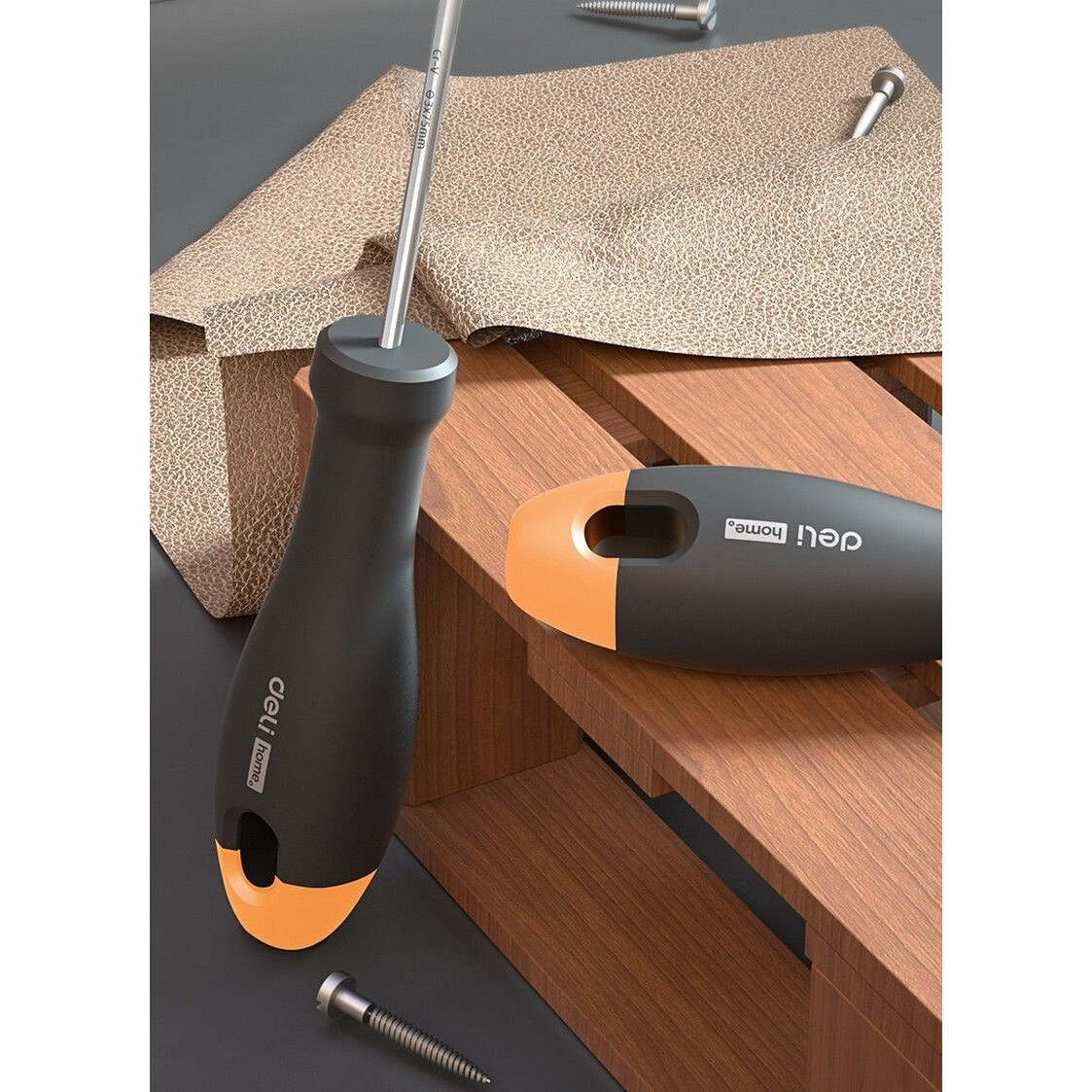 Отвёртка Deli HT1103C Home Series Gray - фото 4