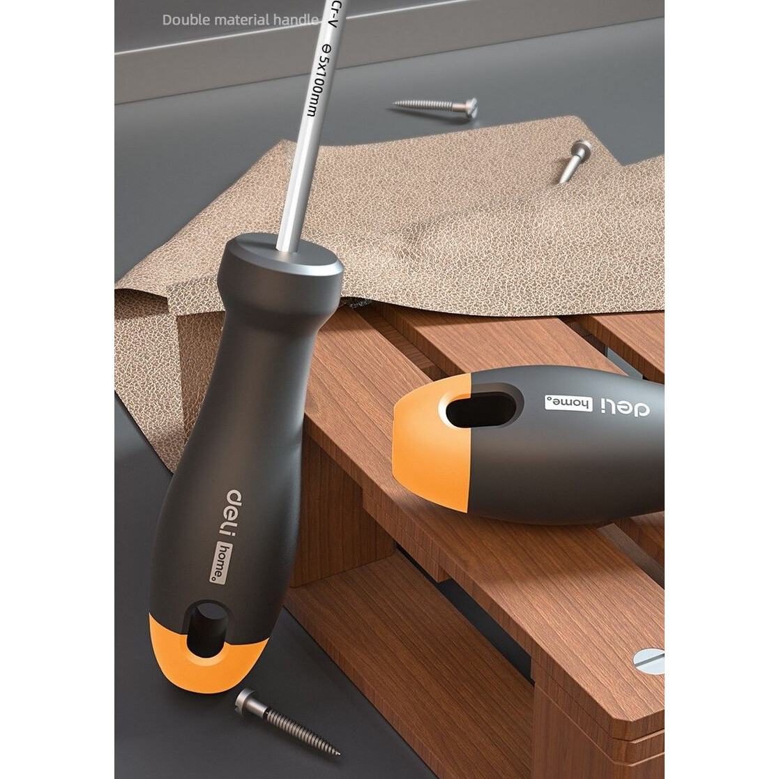 Отвёртка Deli HT1105C Home Series Gray - фото 2