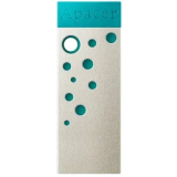 USB Flash накопитель 32Gb Apacer AH11J Silver/Turquoise (AP32GAH11JG-1)