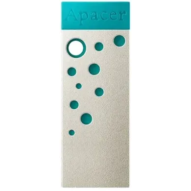 USB Flash накопитель 32Gb Apacer AH11J Silver/Turquoise (AP32GAH11JG-1)