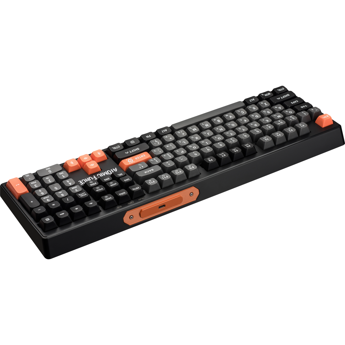 Клавиатура Defender Atomic Force GK-005 Black/Grey (45005) - фото 4