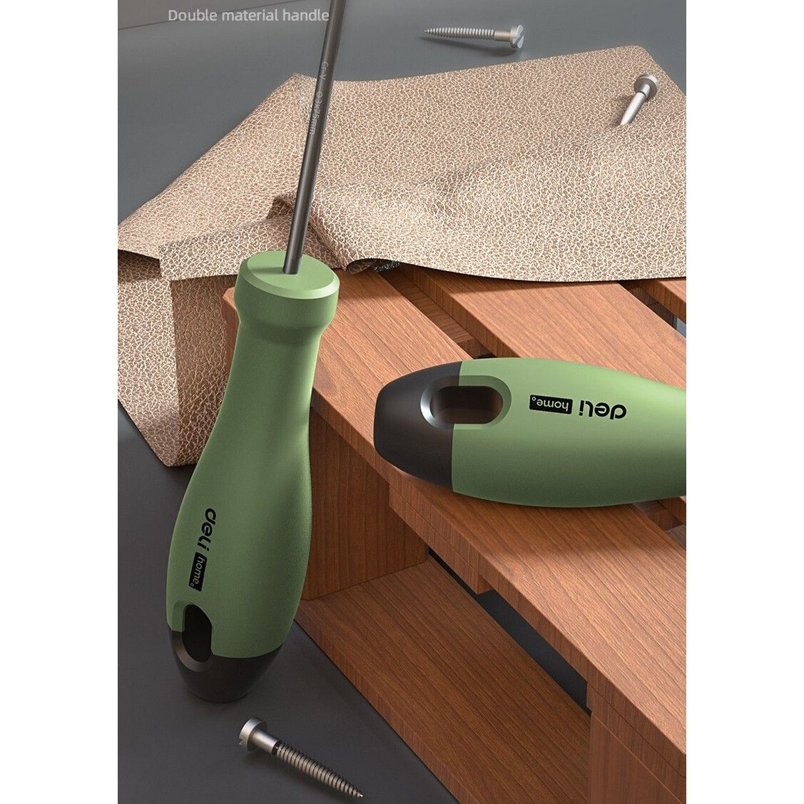 Отвёртка Deli HT1103L Home Series Green - фото 3