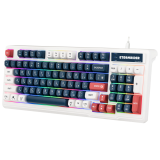 Клавиатура Defender Stormrider GK-425 White/Dark Blue (45425)