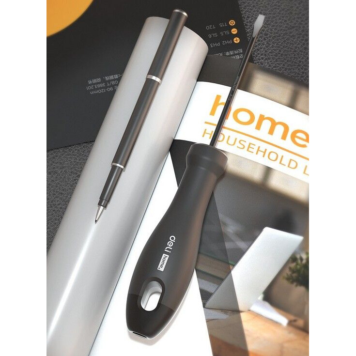 Отвёртка Deli HT1103 Home Series Black - фото 3
